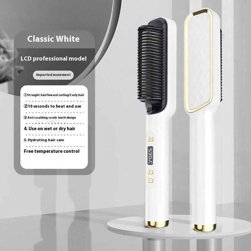 Négatif Ion Comb droite ne fait pas de mal à la redresseur de cheveux