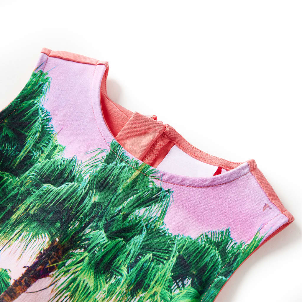 Robe pour enfants coraux taille rose 116