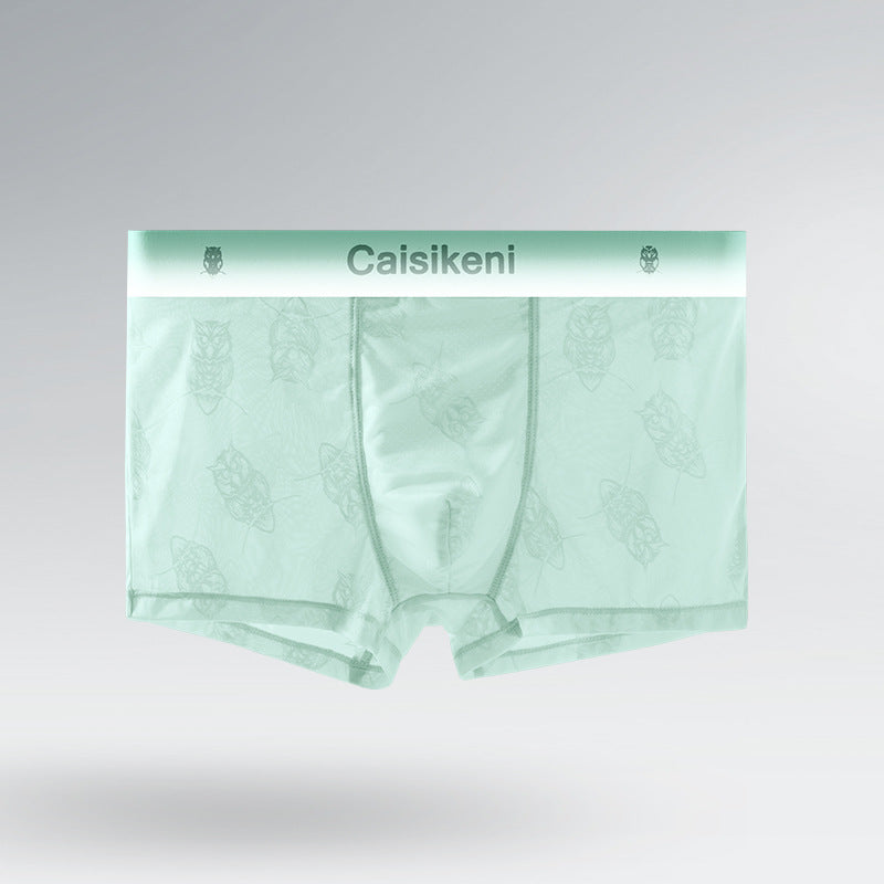 Summer Ice Silk Boxers ultra-mince respirant Mesh