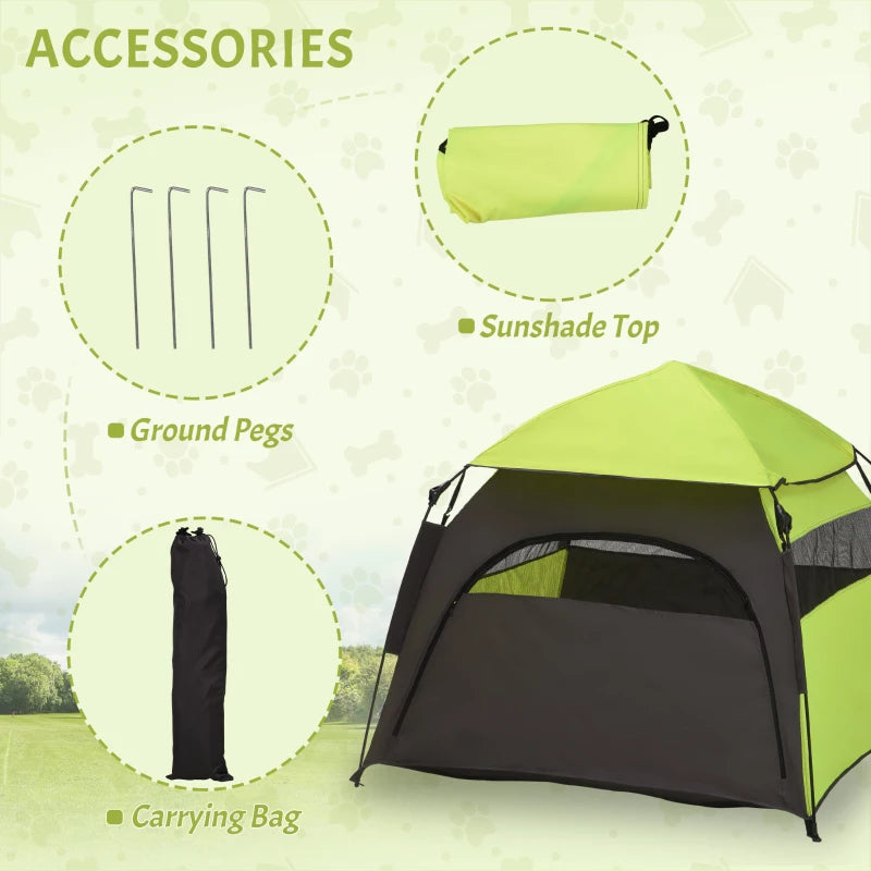 Tente de chien PawHut Pop Up pour chiens extra grands et grands