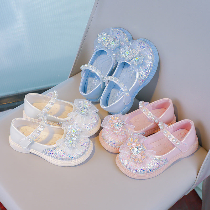 Chaussures de robe souple pour filles