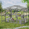 Grand Catio extérieur pour 6-10 Chats