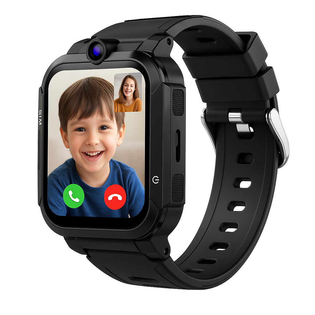 4G Kids Smart Watch avec GPS Tracker Vidéo Call Touch écran caméra étanche