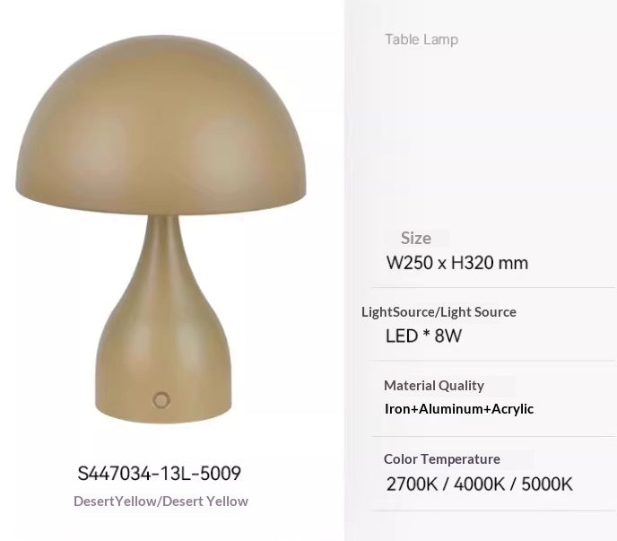 Chambre à coucher Salon Ambient nuit lumière côté lit Lampe de table moderne en forme de Bud