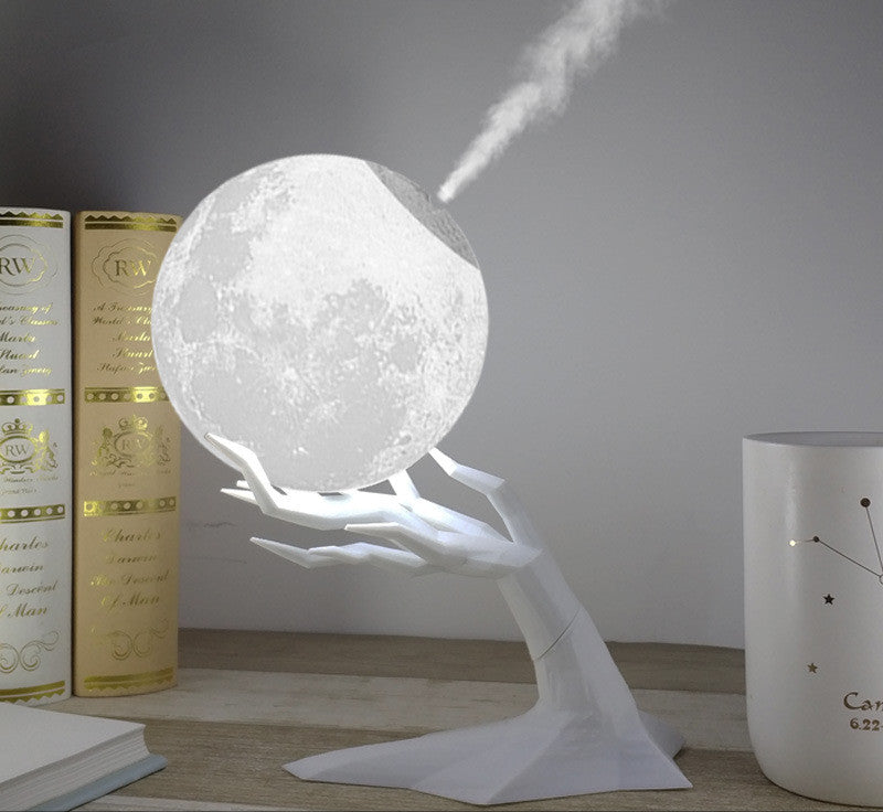 L'humidificateur créatif dans l'aromathérapie Lune lumière de nuit