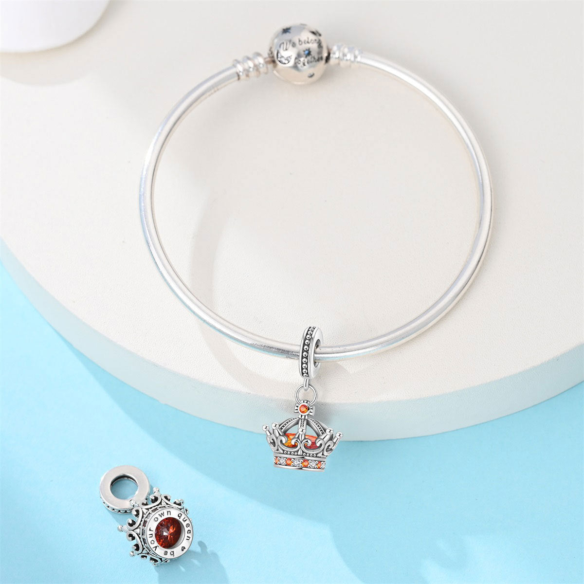 Collier de charme personnalisé Bijoux perles
