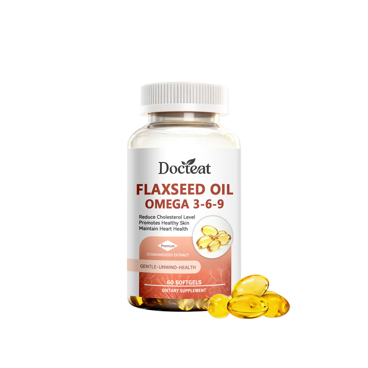 Gélule nutritionnelle de beauté cutanée