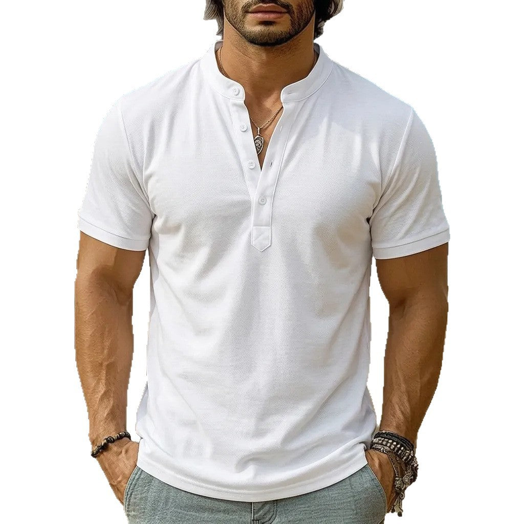 Chemise à manches courtes Tie-Dye pour hommes