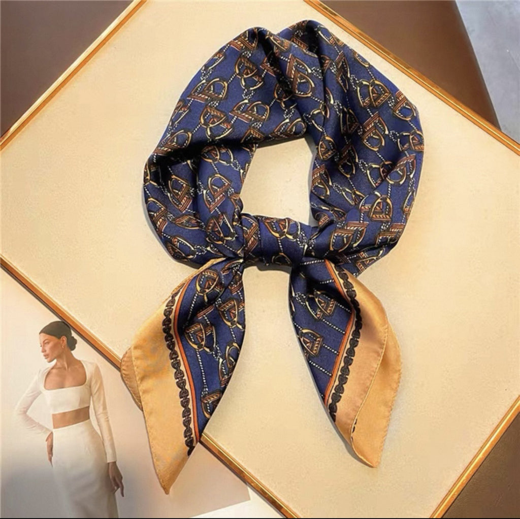 Accessoires de bande de cheveux en écharpe de cou polyvalent haut de gamme