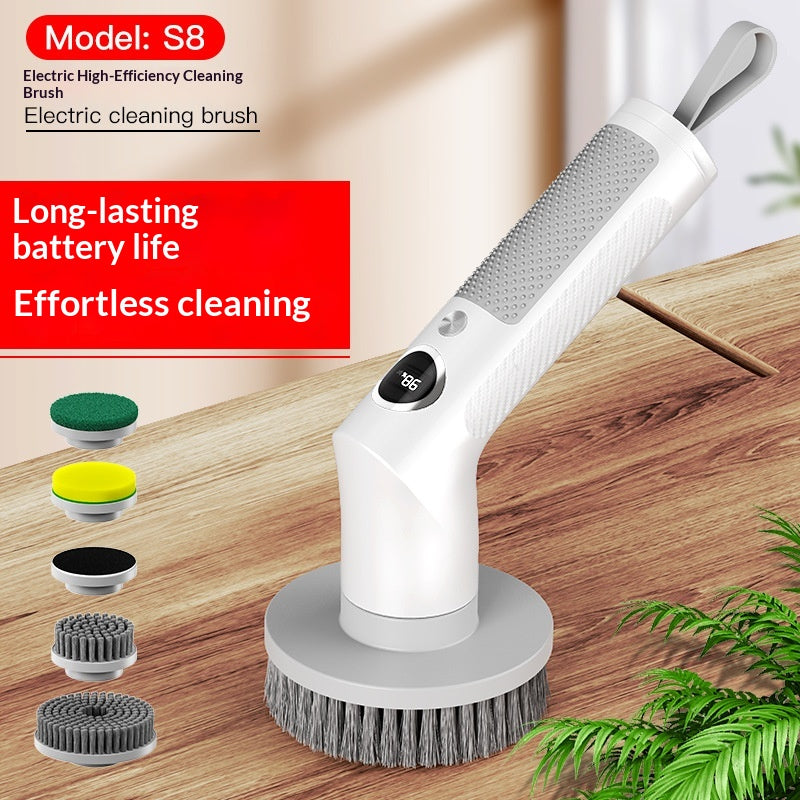 Brosse de nettoyage multifonctionnelle extensible à manches longues