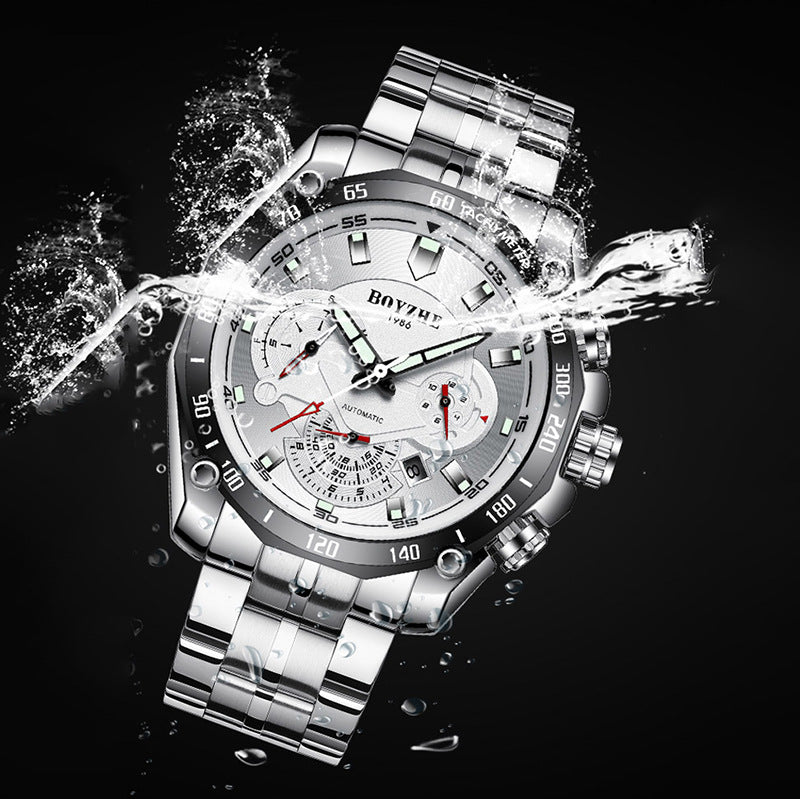 Montre mécanique automatique montre homme multifonction