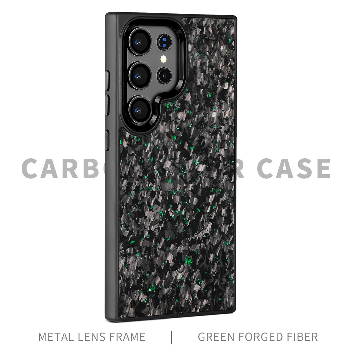 Boîtier de téléphone en fibre de carbone magnétique