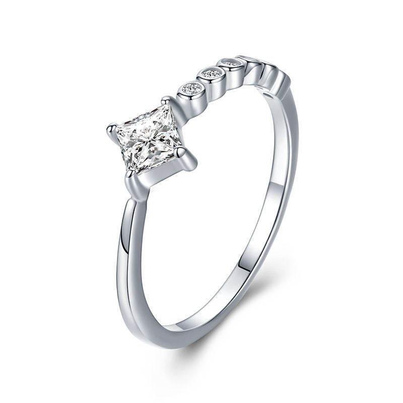 Personnalité Niche Design Anneau Argent Sterling