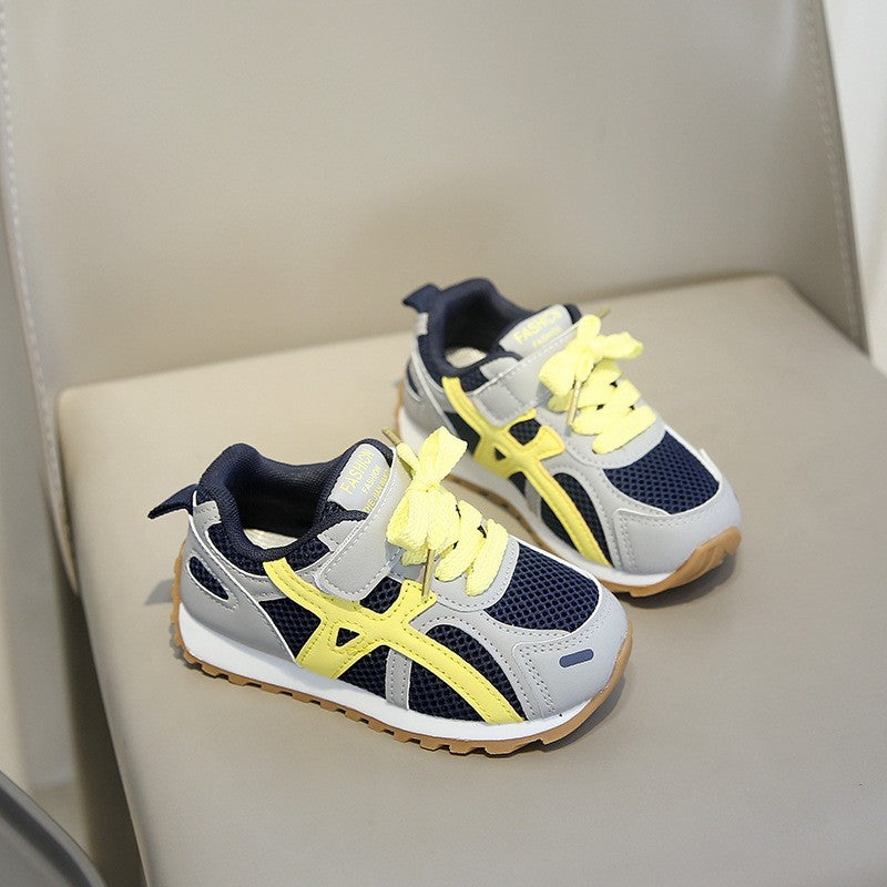 Automne Arrivée Garçons Soft Sole Comfort Sneakers Style coréen Mode Versatile filles Casual
