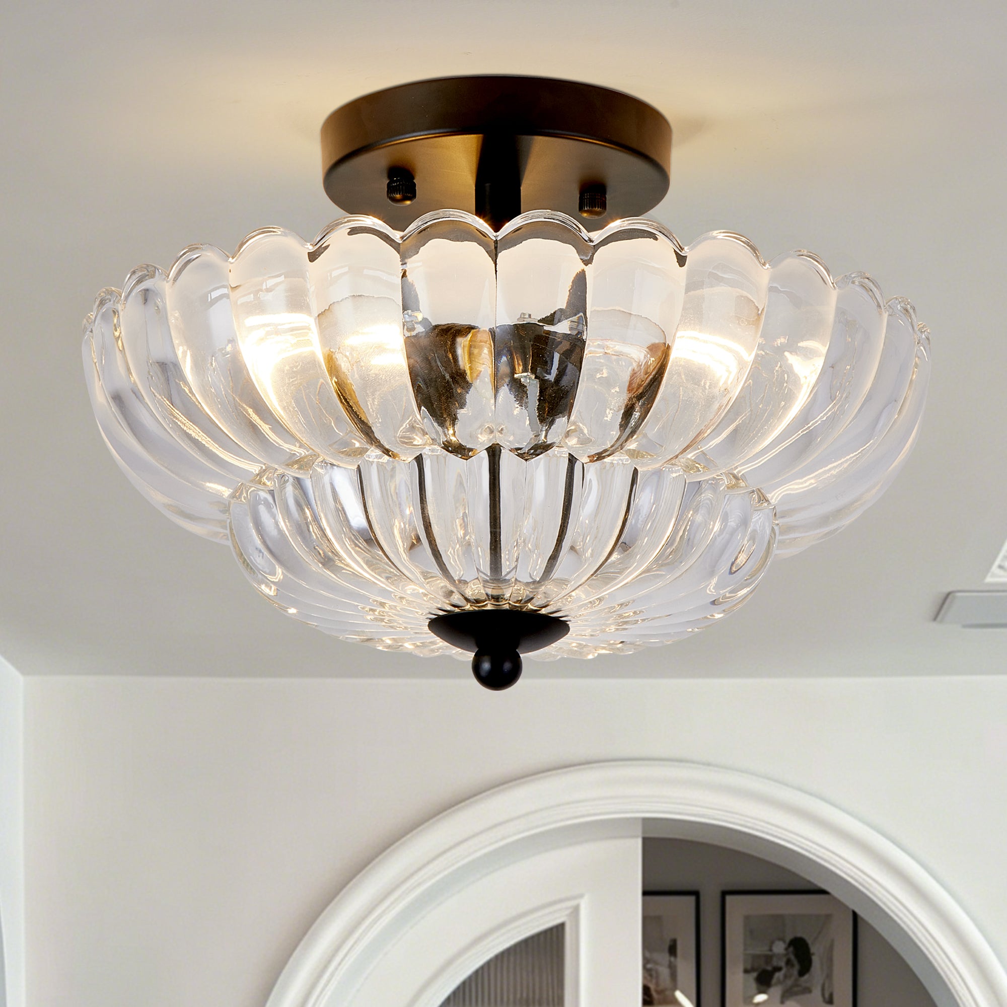 Lumière de plafond de montage semi-flush