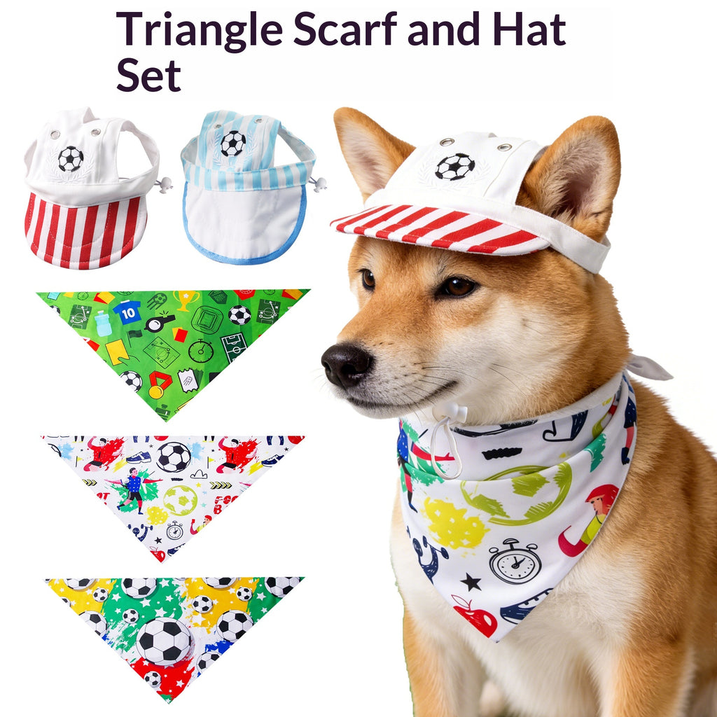 Accessoires décoratifs écharpes triangulaires pour animaux de compagnie