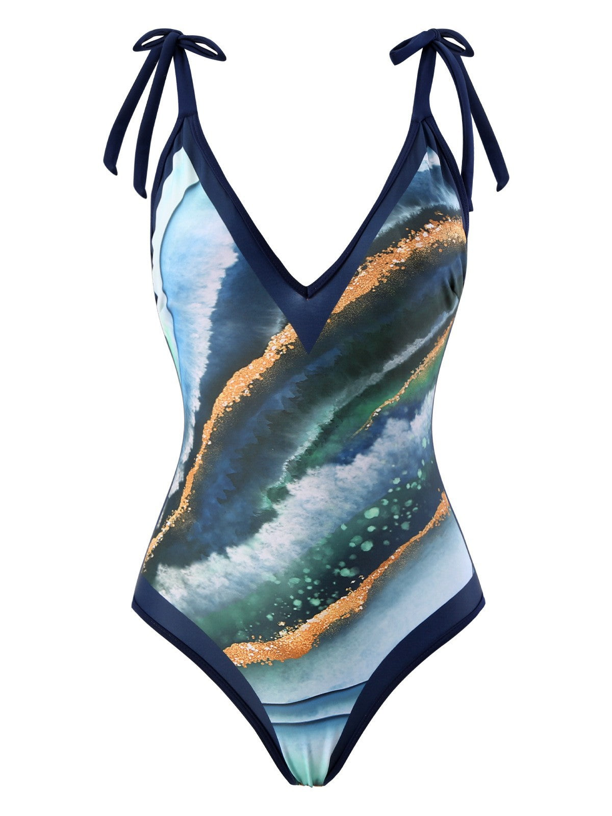 Un-pièce Sexy Fig-flattering Maillot de bain Femmes Ensemble deux-pièces