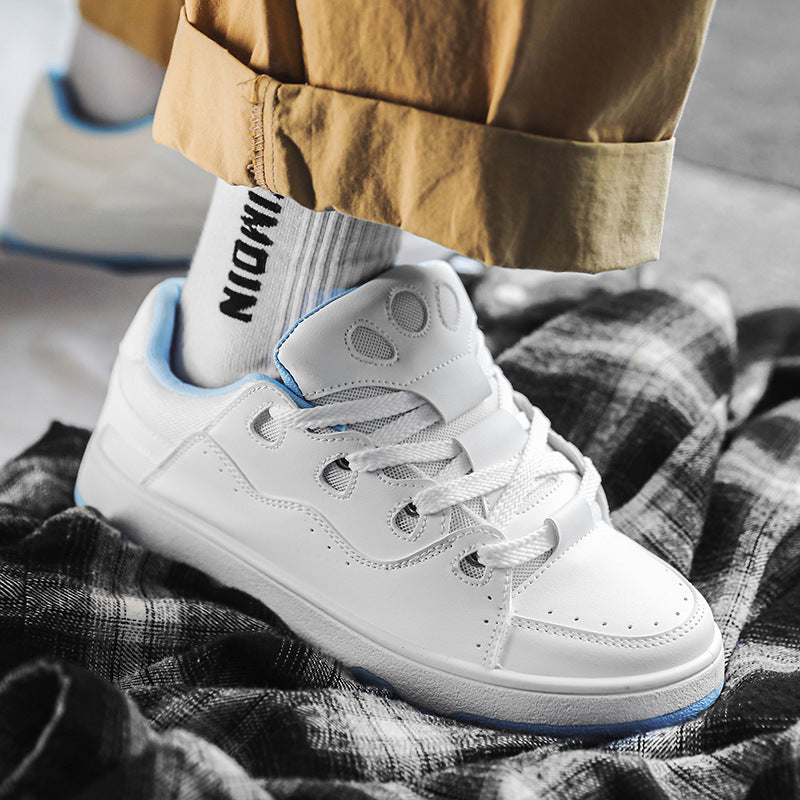 Hommes Étudiant Bas Haut Toile Niche Pain Casual Sports Skate Chaussures