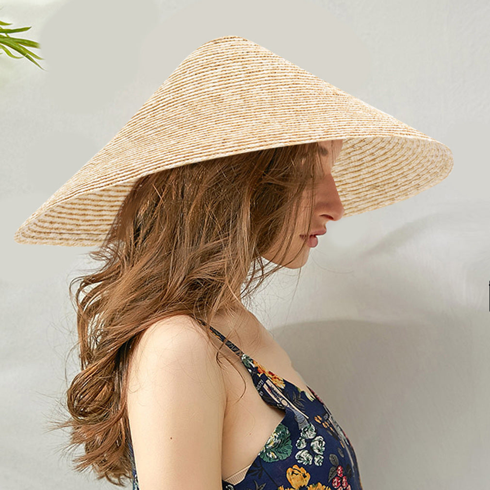 Chapeau de paille mode, polyvalent et protecteur du soleil