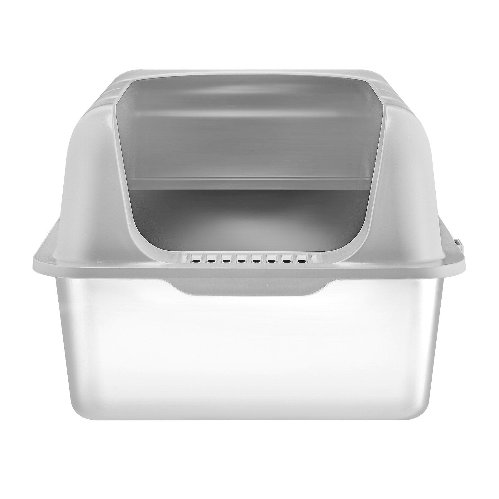 VEVOR 6 Boîte à litière pour chat profond Boîte à litière sans or avec panneau filtrant