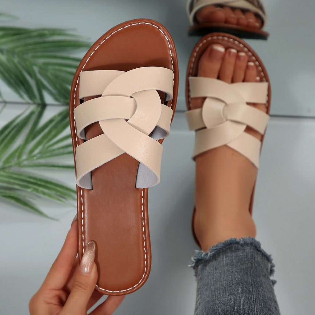 Femmes Nouveau-style Beach Flat Chaussures Hollow-out