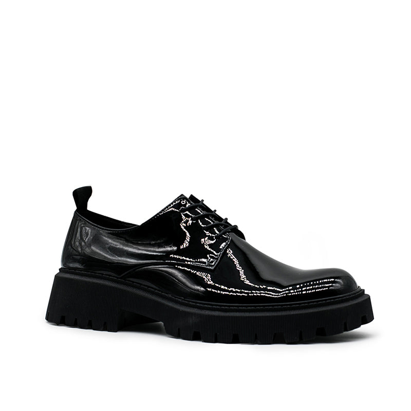 Chaussures en cuir taille basse pour homme