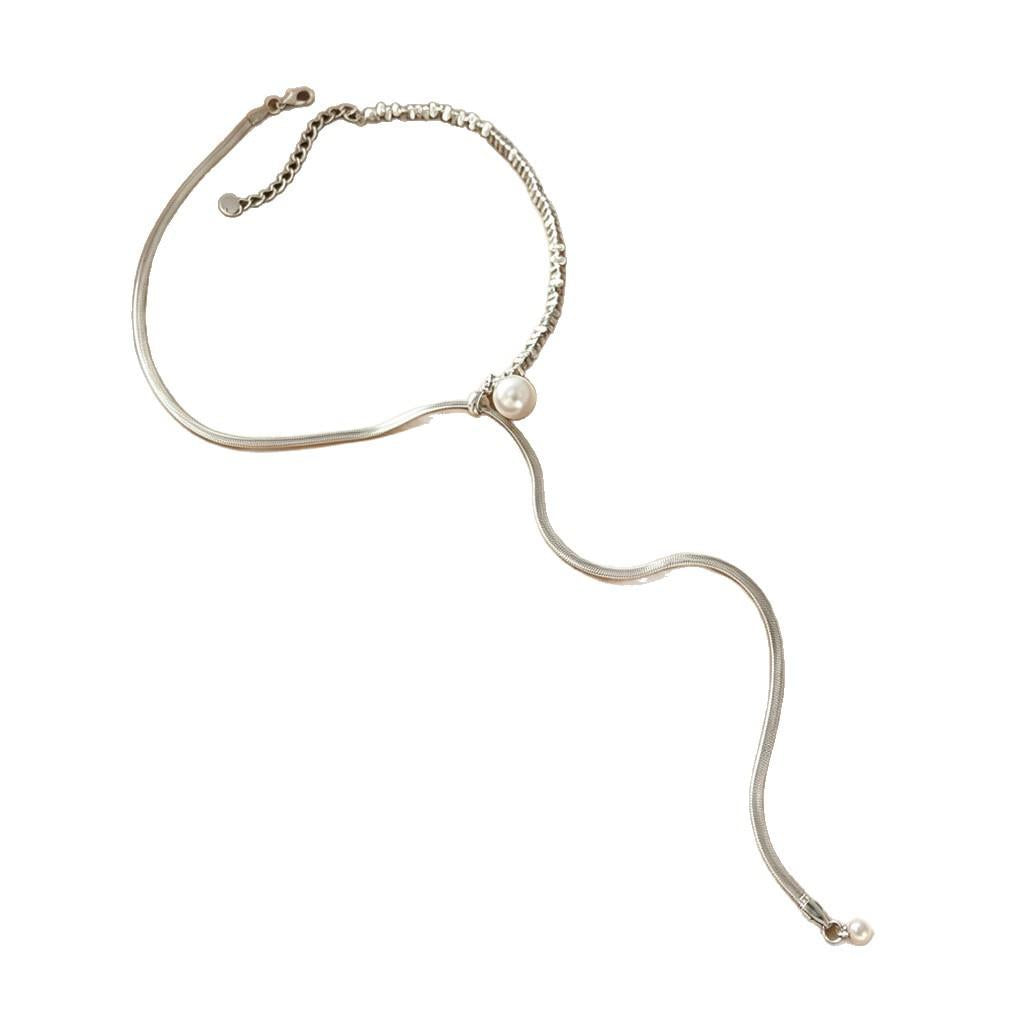 Accessoire élégant à long collier Tassel