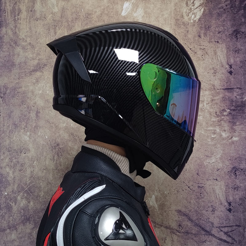 Personnalisé Street Car Racing Femmes quatre saisons Casque complet