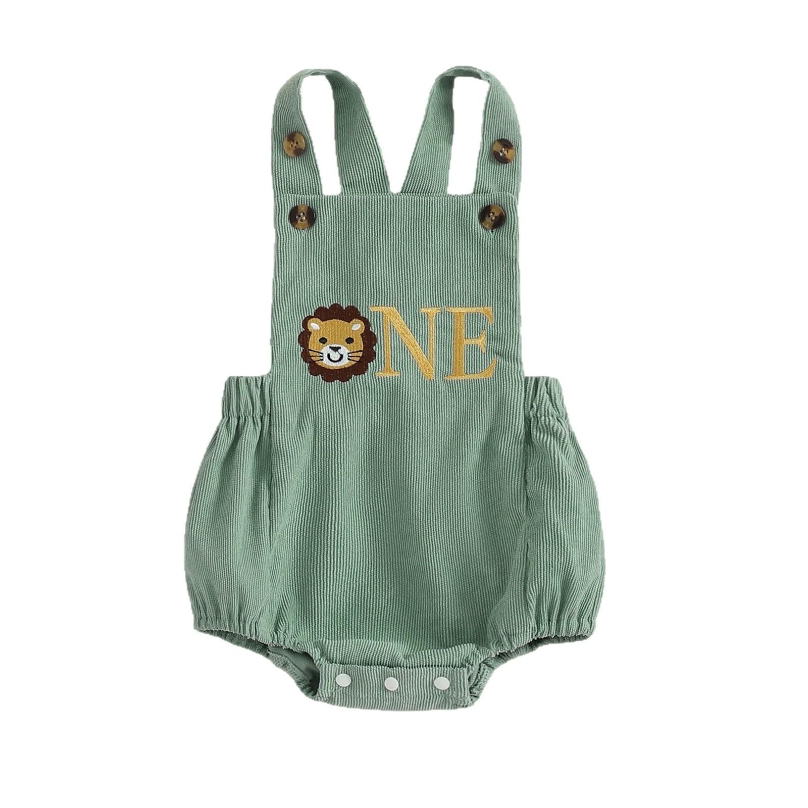 Mignon bébé Romper d'été avec pailles brodées
