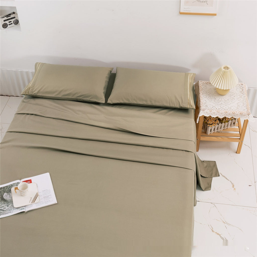 Ensemble de feuille de lit en plusieurs pièces, poncée