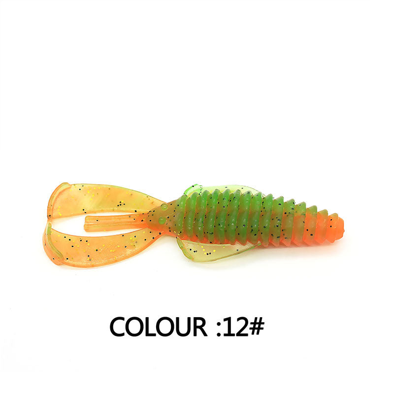 Simulation de lure appât doux 8cm Tackle de pêche