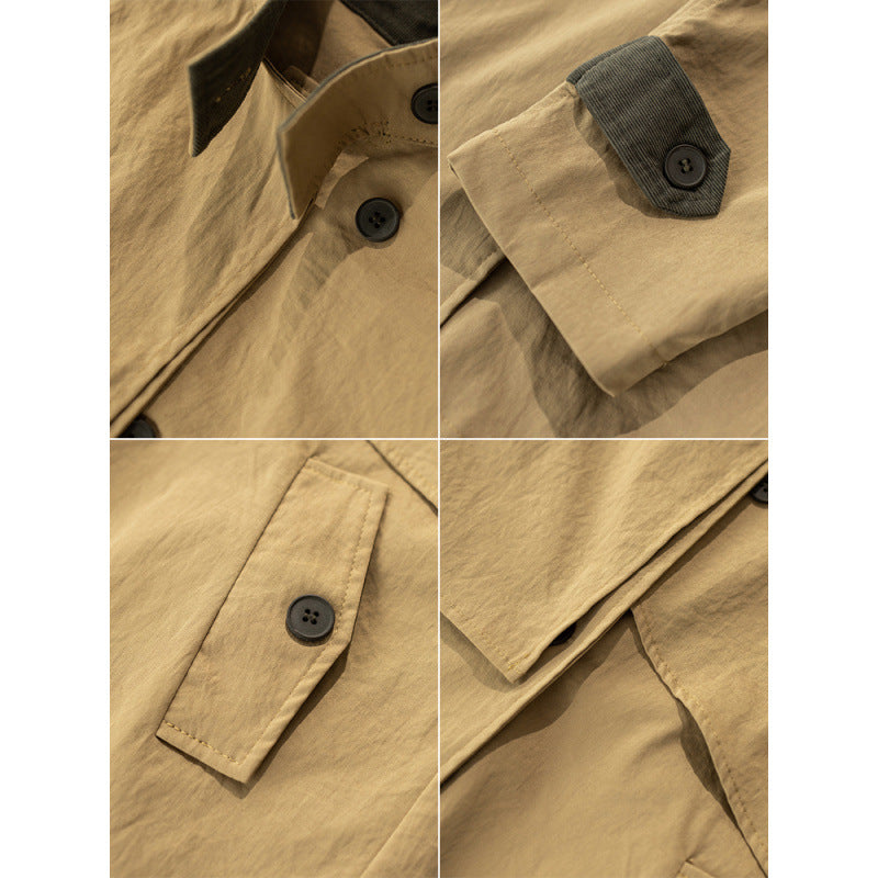 Vêtements de travail occasionnels mi-longueur Top pour l'automne