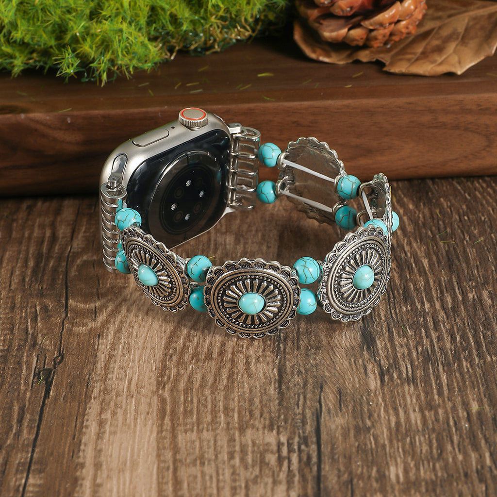 Bracelet de montre en cuir de style bohème