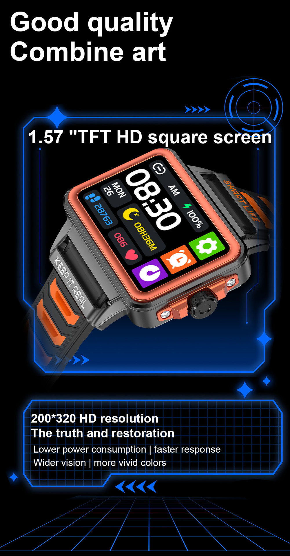 Mode Style personnalisé Smart Watch