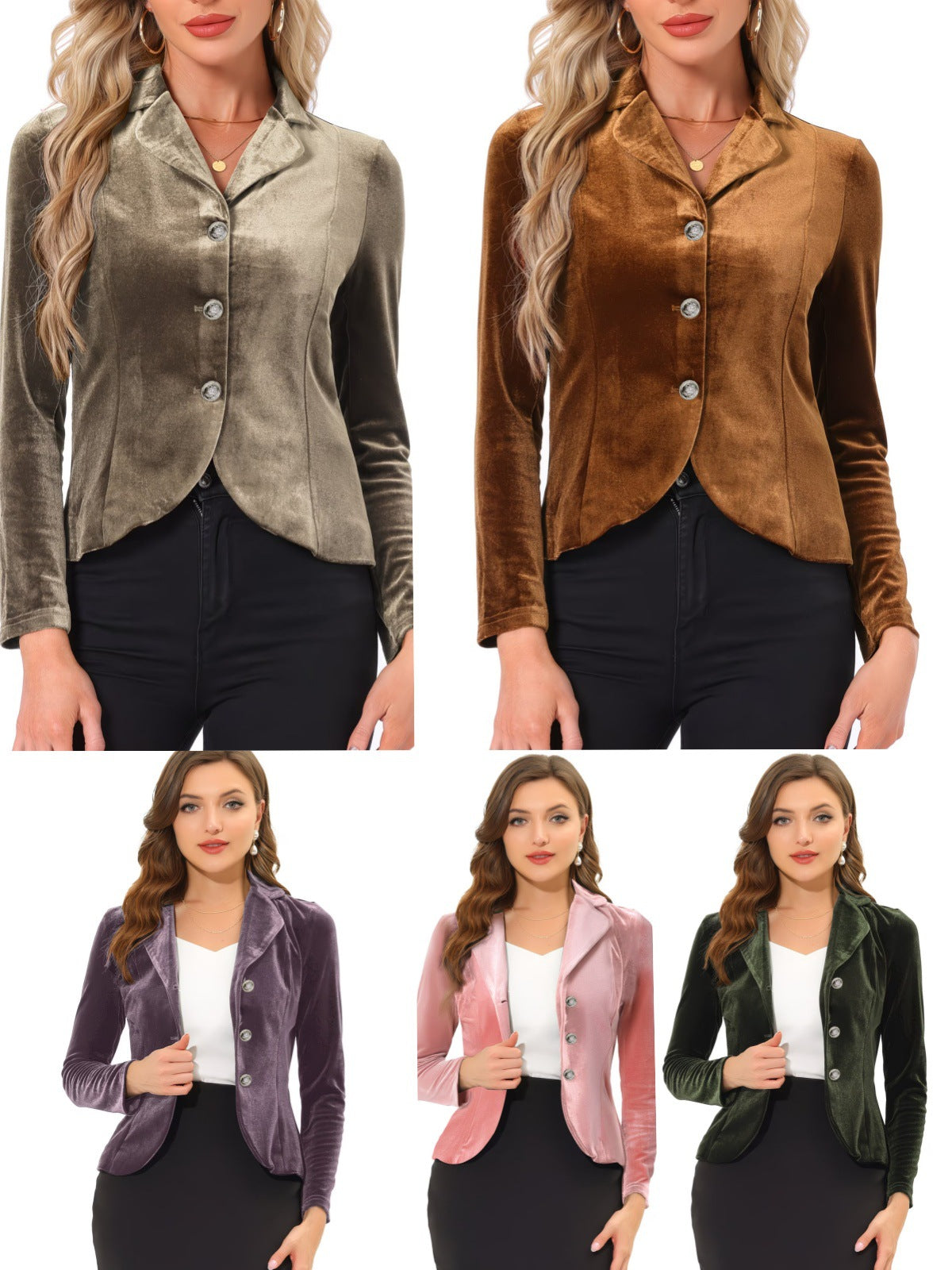 Veste Velvet Blazer femme