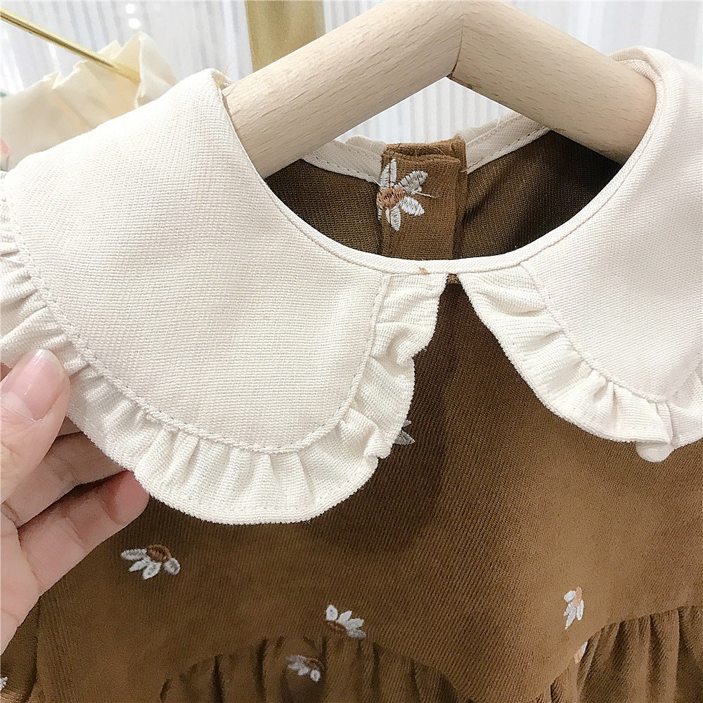 Robe de Dentelle Fashionable pour Filles
