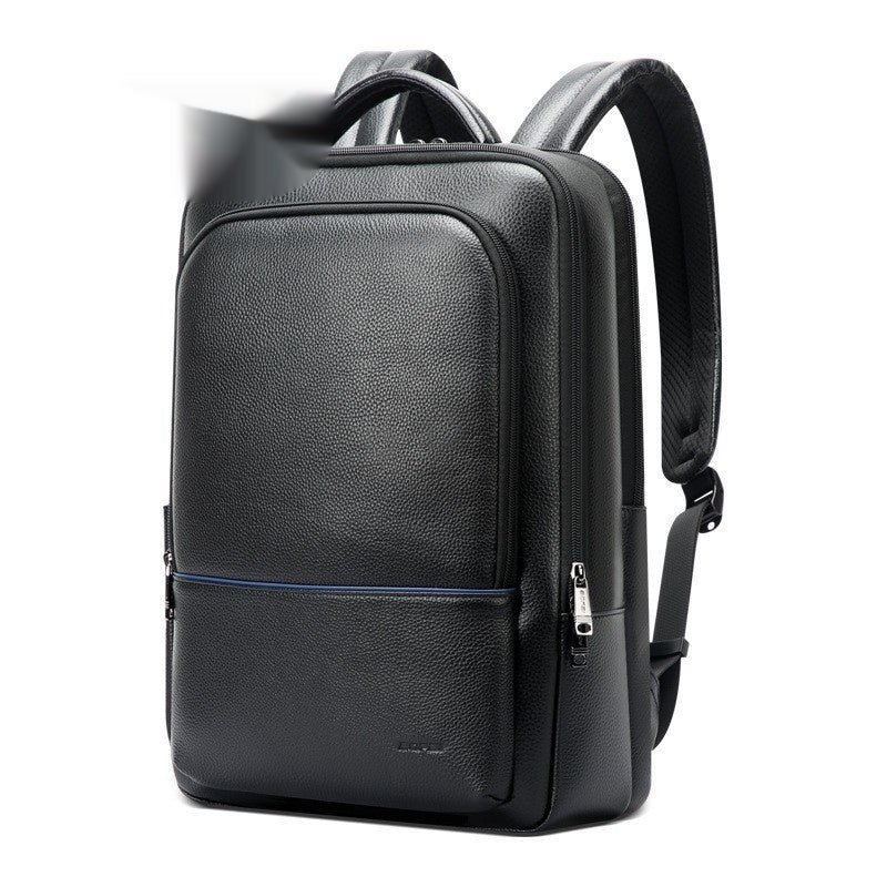 Sac à dos pour hommes en cuir tendance Business Commuter