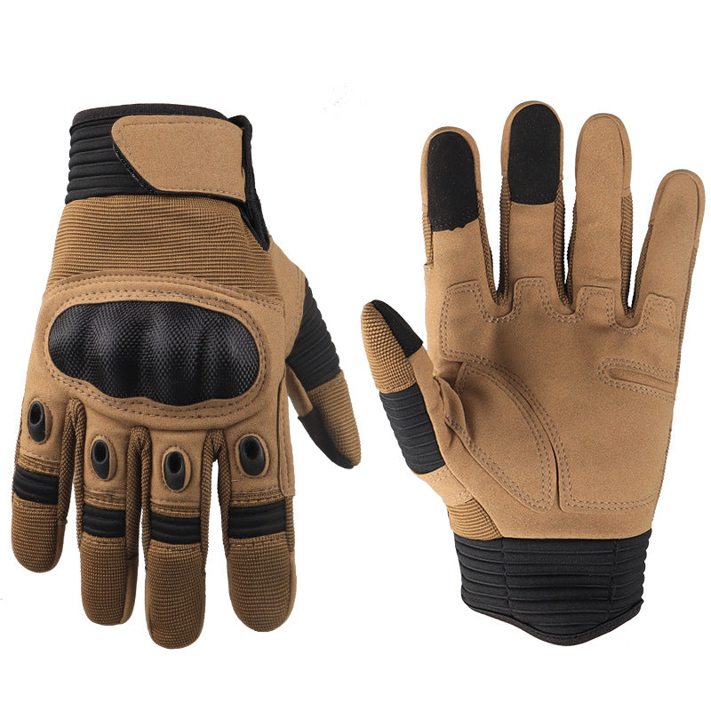 Ecran tactile Fans militaires Gants tactiques de moto à bout complet