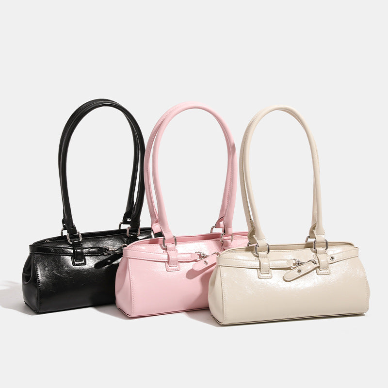 Niche Texturé Femmes Sophistiqué Commutateur Sac Oreiller