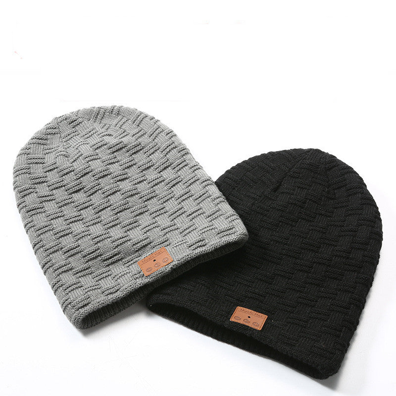Binaural Music Call Stereo Warmth Chapeau d'écoute Bluetooth amovible et lavable