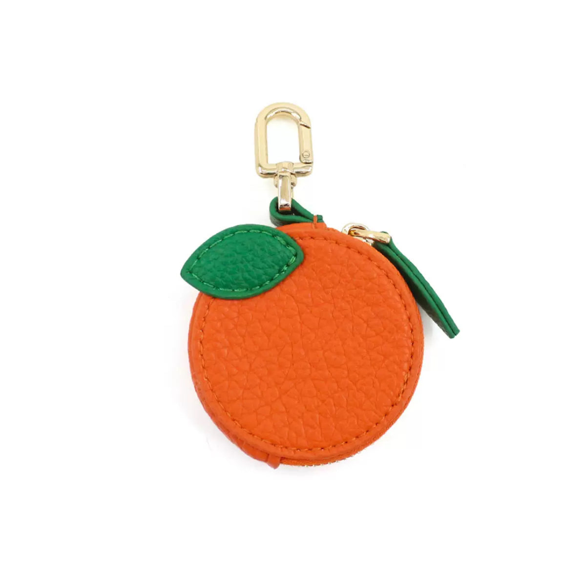 PU en cuir de monnaie Purse Fruit Fraise Citron Mini cas clé