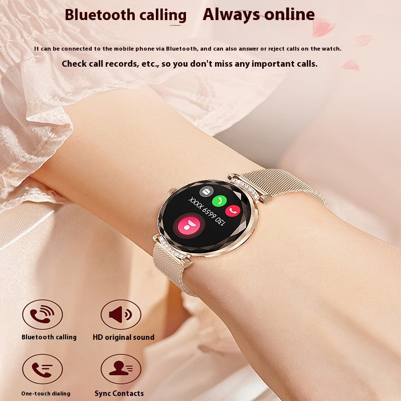 NX7Pro montre intelligente pour femmes 119 pouces écran appel Bluetooth