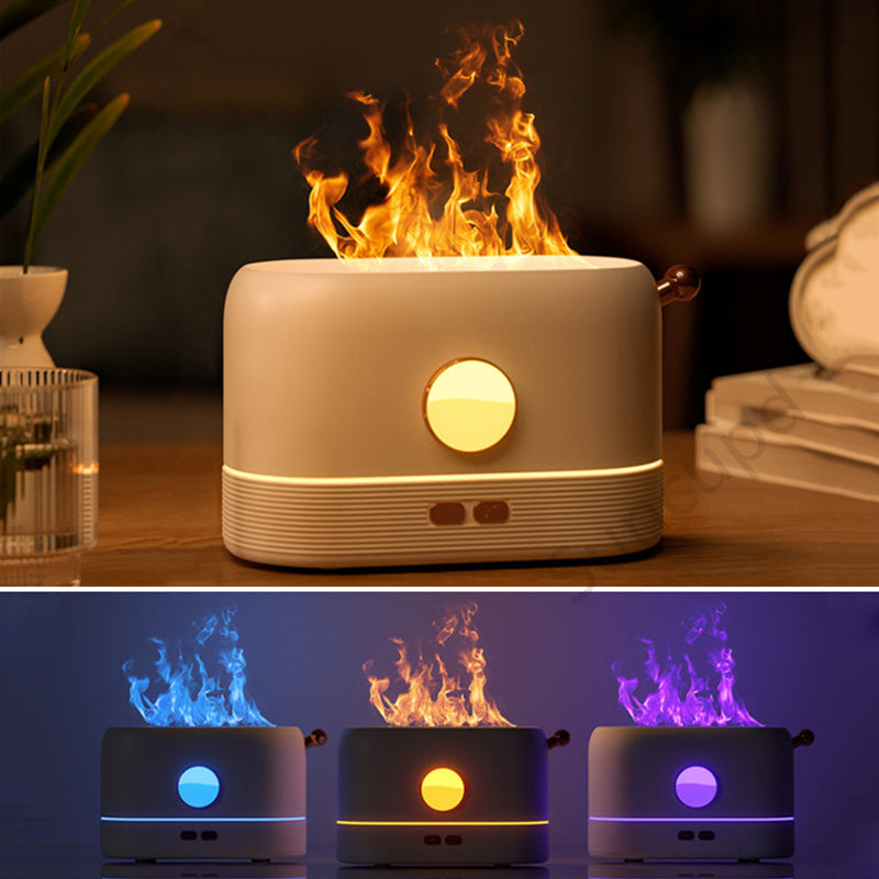 Simulation Flame Usb Humidificateur Home Desktop Fragrance Diffuseur