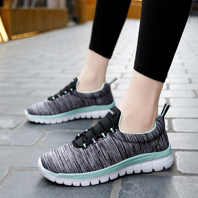 Femmes Légère Mode Sportive Simple Net Chaussures Casual