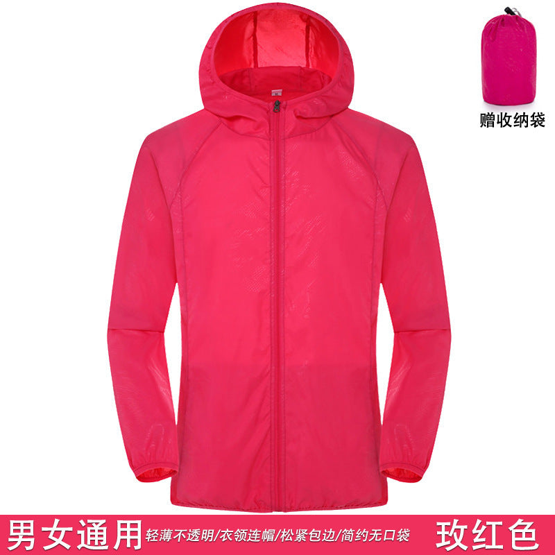 Vêtements de protection contre le soleil Couple Vêtements de peau de plein air Protection UV Femmes Sports Skin Win