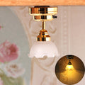 Mode Mini Meubles Jouet Chandelier brillant