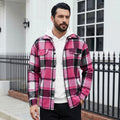 Chemise en cuir brossé vintage homme