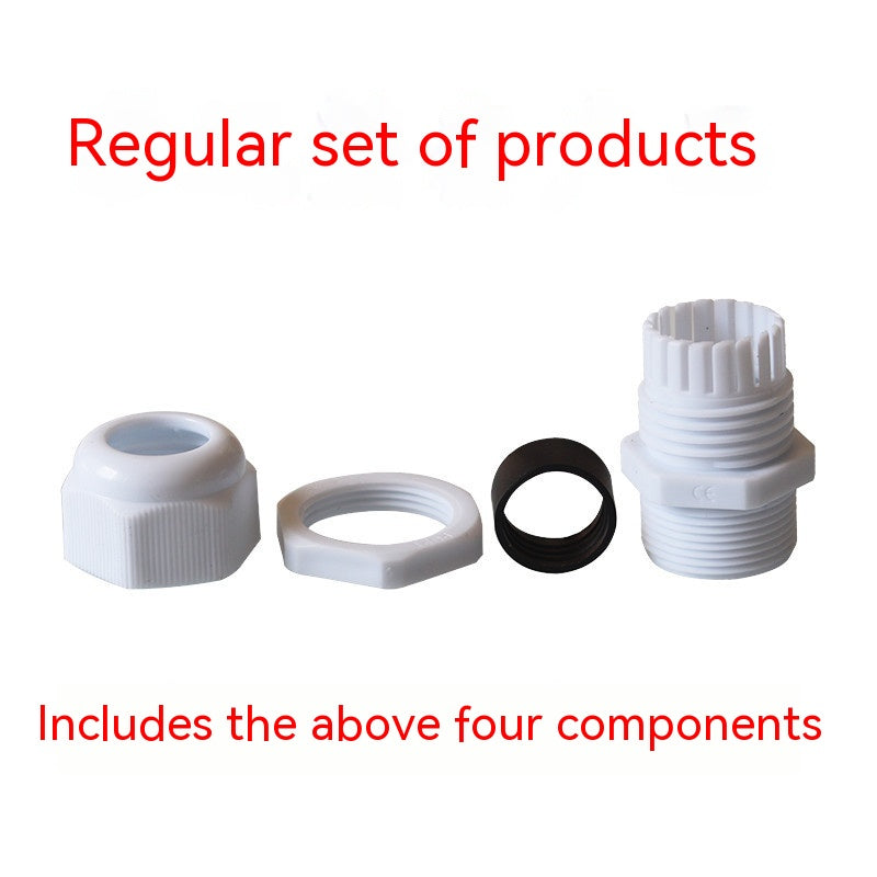 Connecteur fixe de câble en plastique