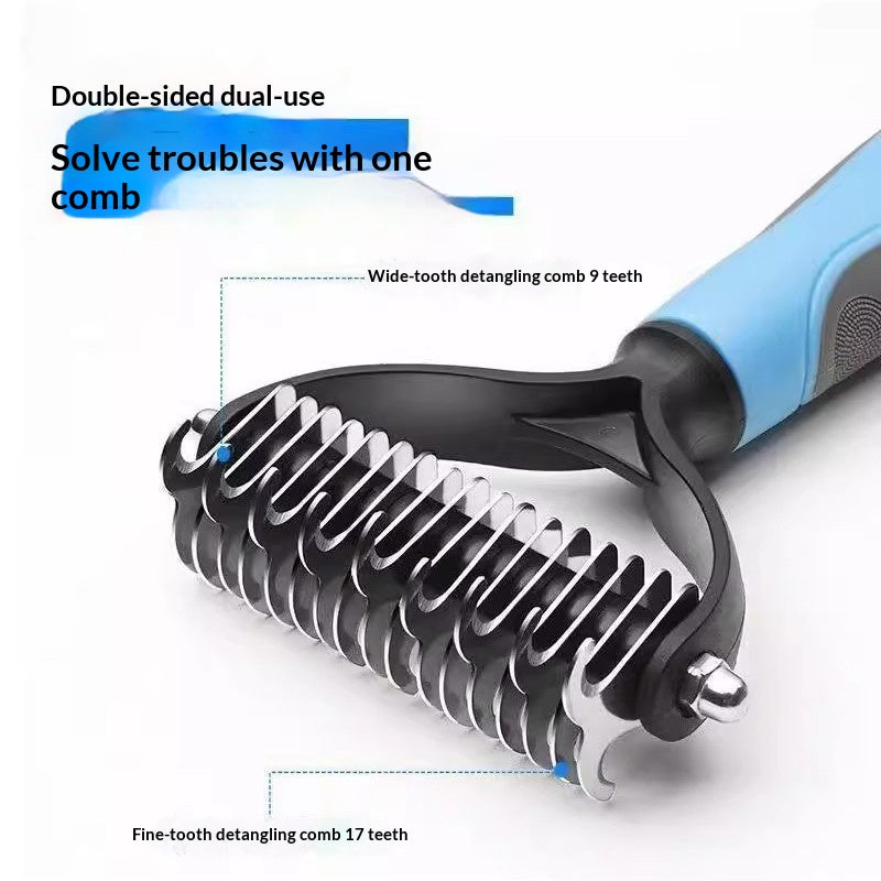 Peigne pour animaux spécialement conçu pour le démêlage