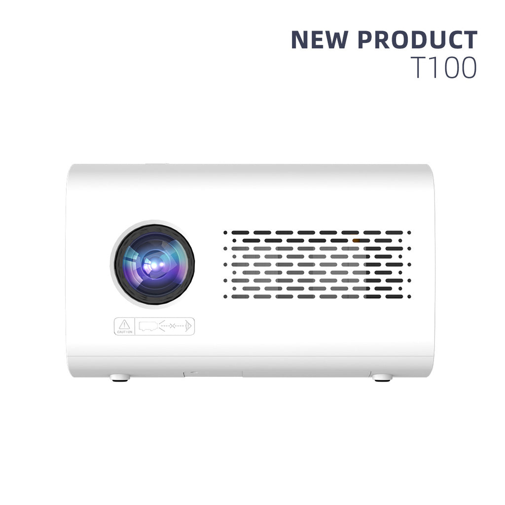 Mini projecteur portable - blanc